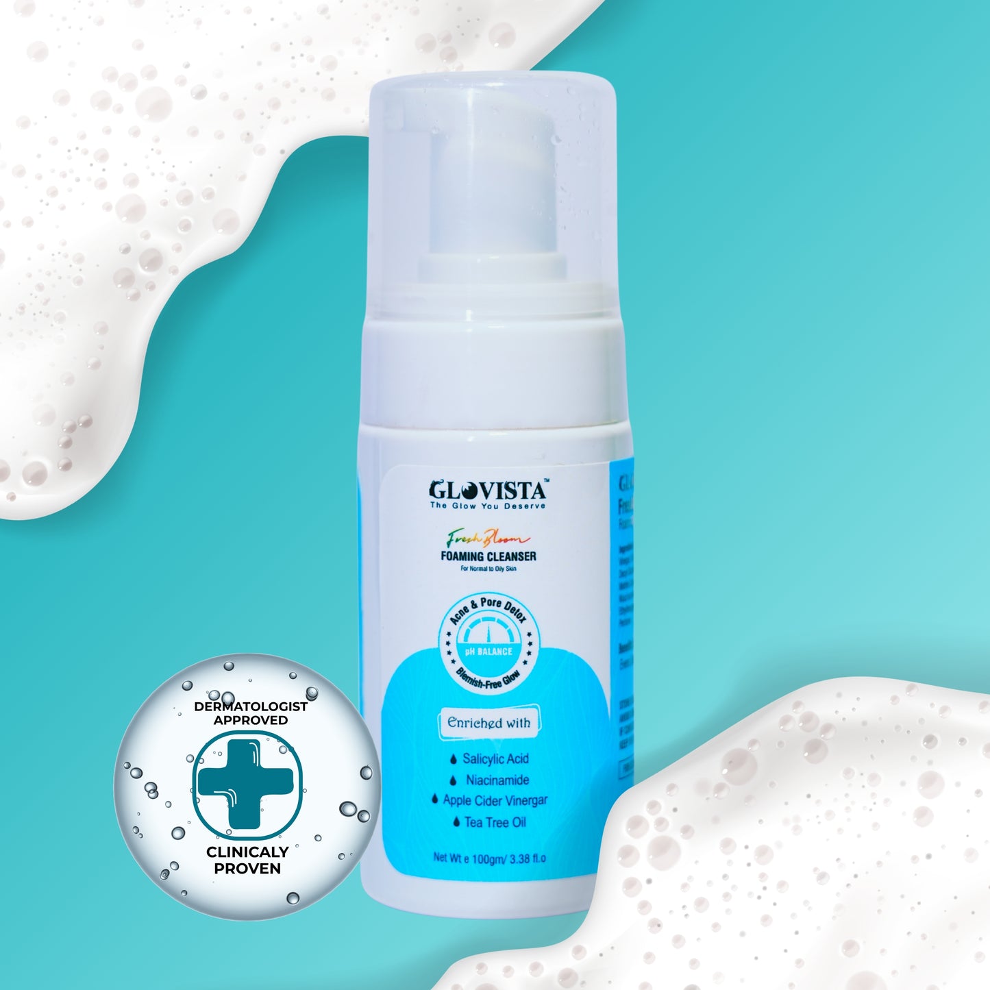 Fresh Bloom - Foaming Cleanser 100gm